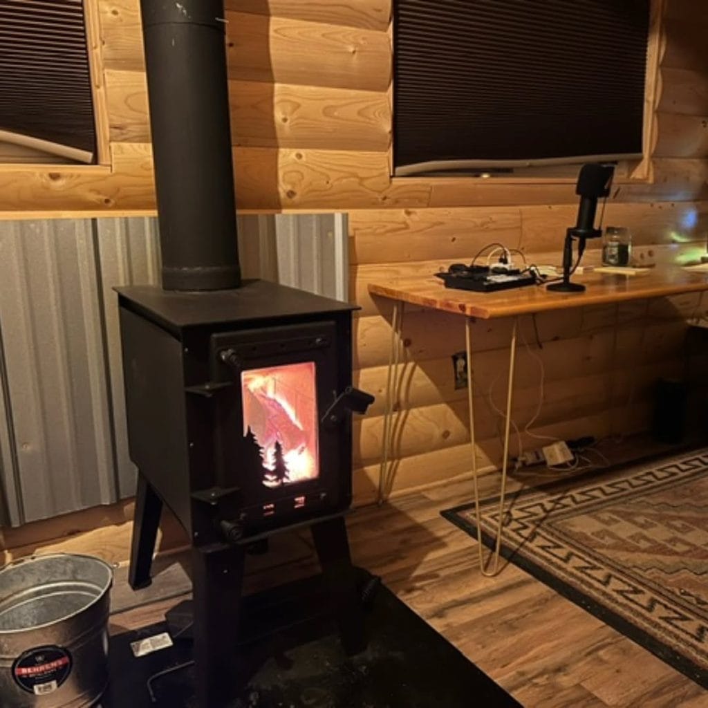 using the steelhead fireplace