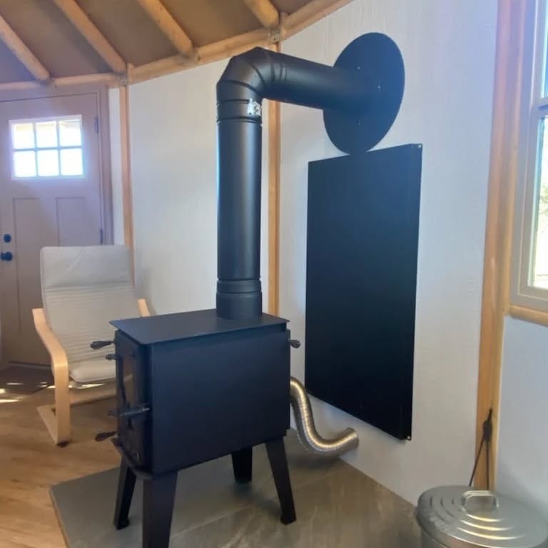 yurt mini wood stove