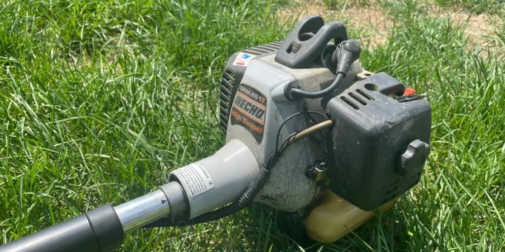 String trimmer won't start when hot