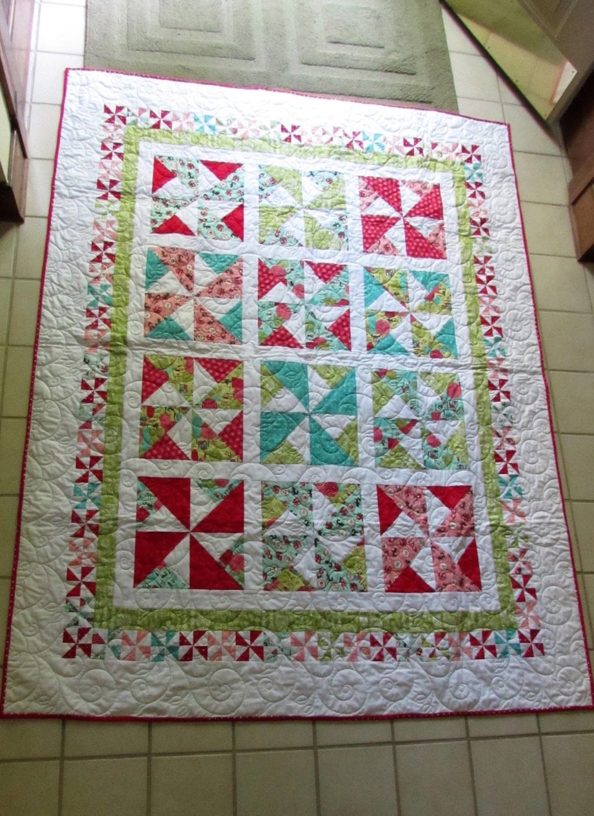 turbine pinwheel quilt pattern