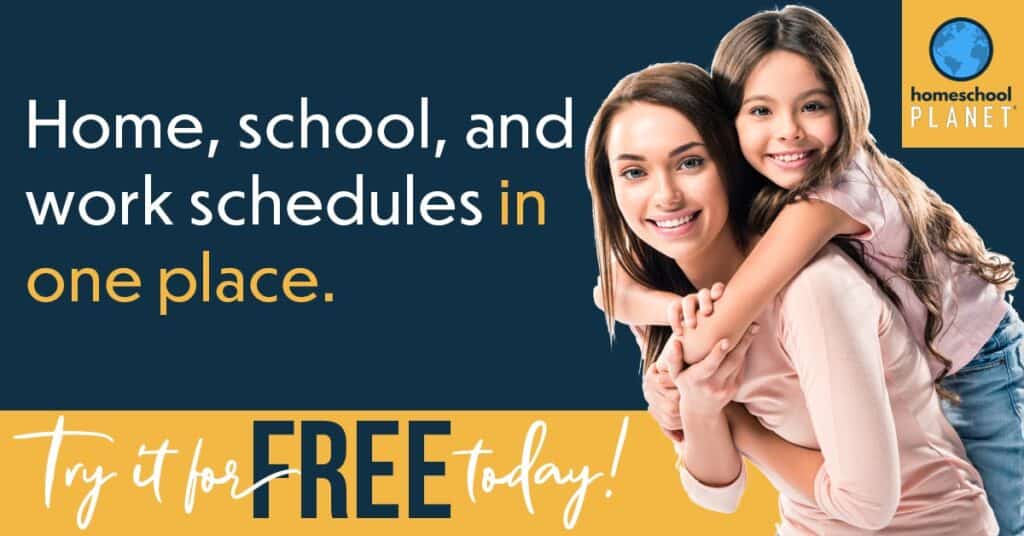 Homeschool planet online planner