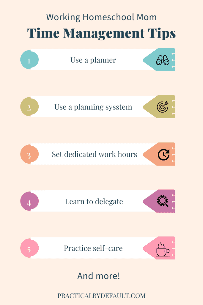 list of time management tips