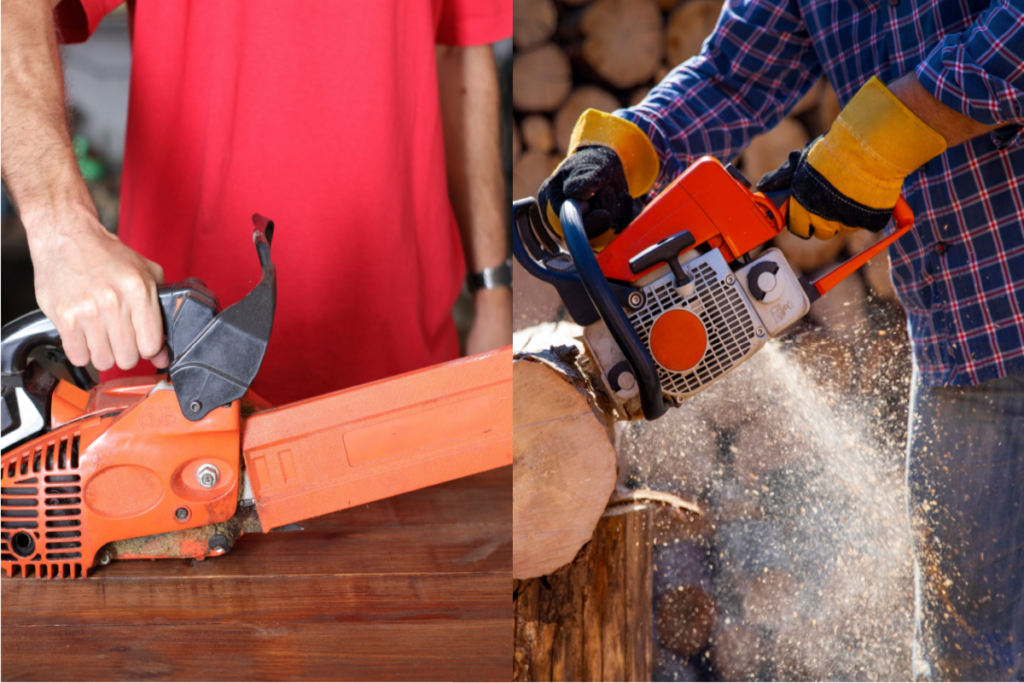 top handle vs rear handle chainsaw