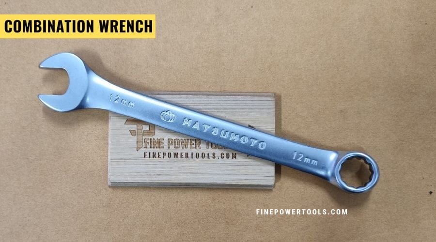 A 12mm Combination wrench