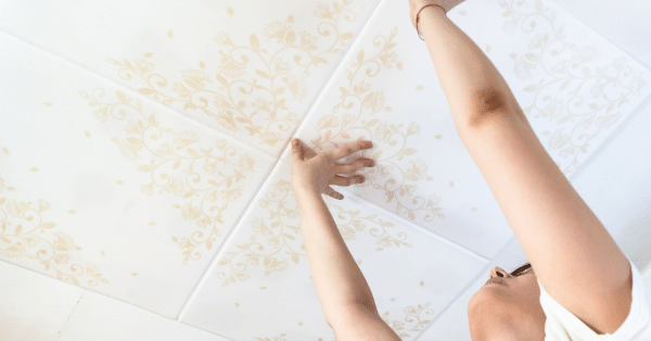 ceiling tile installation