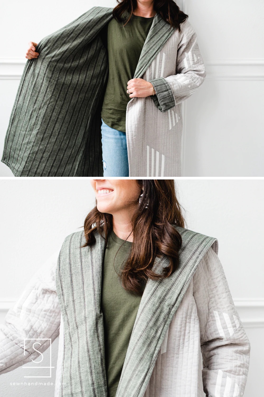 SewnHandmade’s Quilt Coat Tutorial