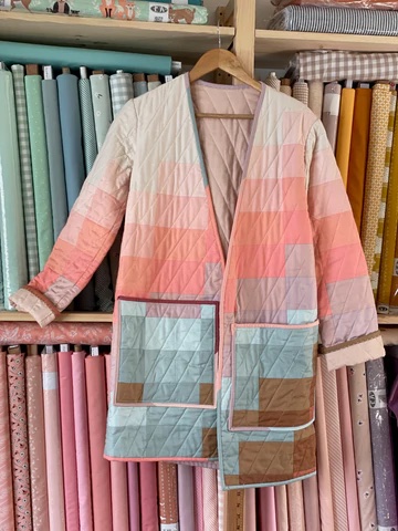 “Party All Over” Quilted Coat
