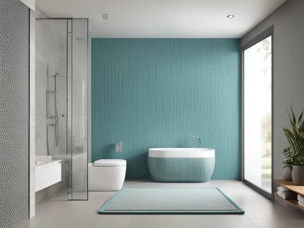 best size for bathroom rug