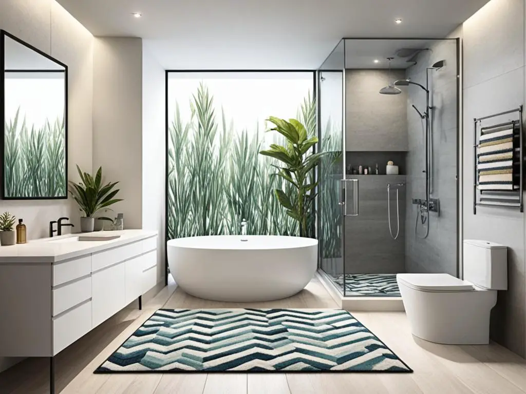 bathroom rug measurements
