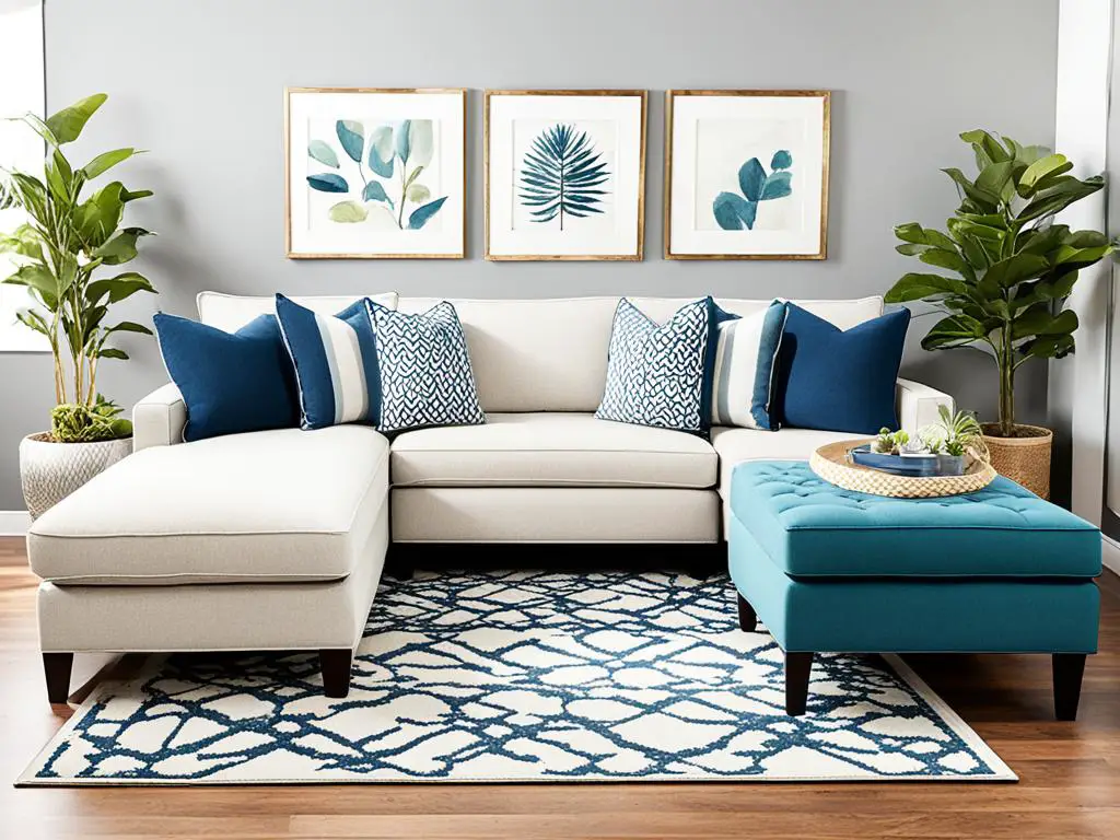 Area Rug Size for U Shaped Sectional