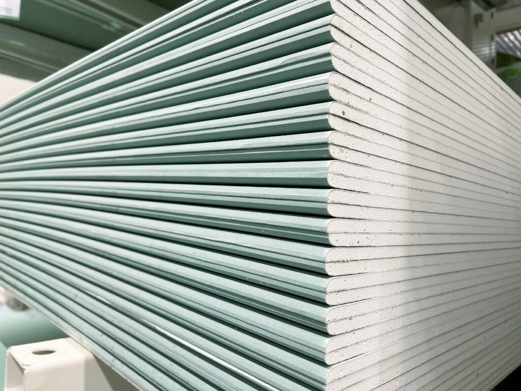 many drywall sheets